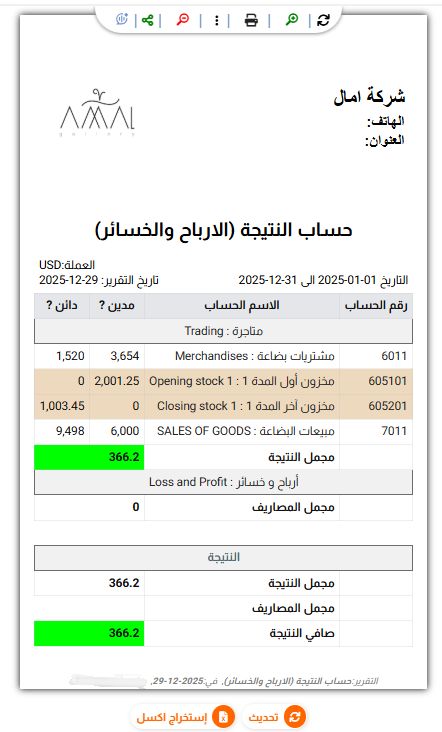 قائمة الدخل